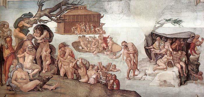 The Deluge, Michelangelo Buonarroti